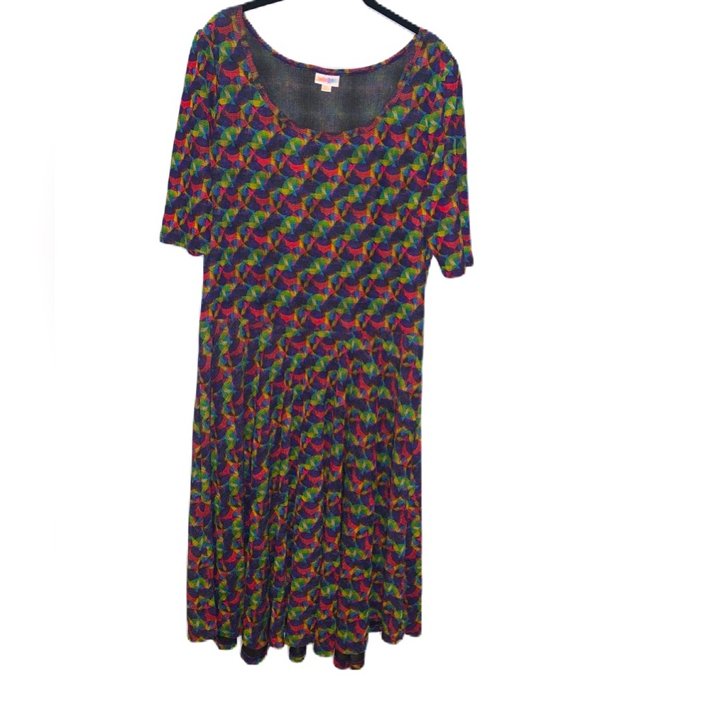 Lularoe “Nicole” Dress Size 3XL
